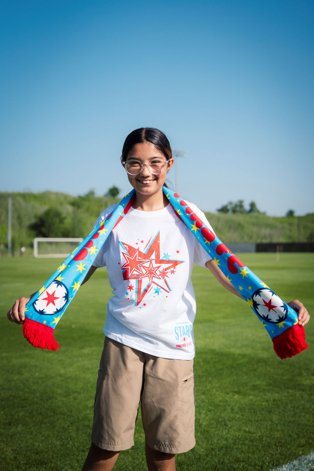 Chicago Stars FC Kids Supernova Scarf RUFFNECK