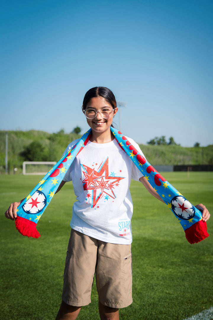 Chicago Stars FC Kids Supernova Scarf RUFFNECK