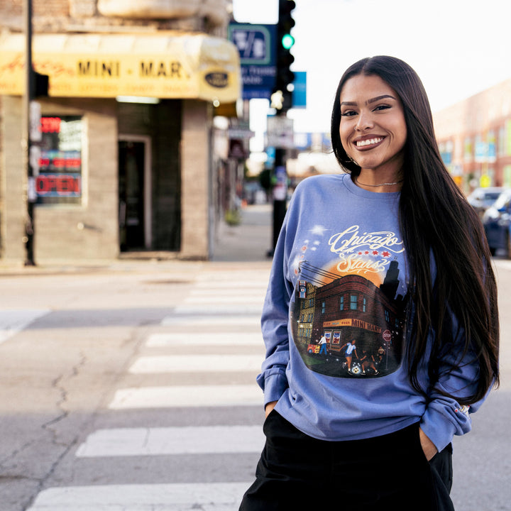 Chicago Stars FC Nuestra Cuidad LS Tee Shirts & Tops STADIUM ESSENTIALS
