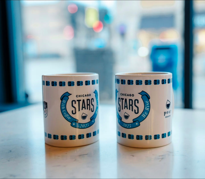 Chicago Stars X Evanston Pour Mug Novelty Chicago Stars Shop