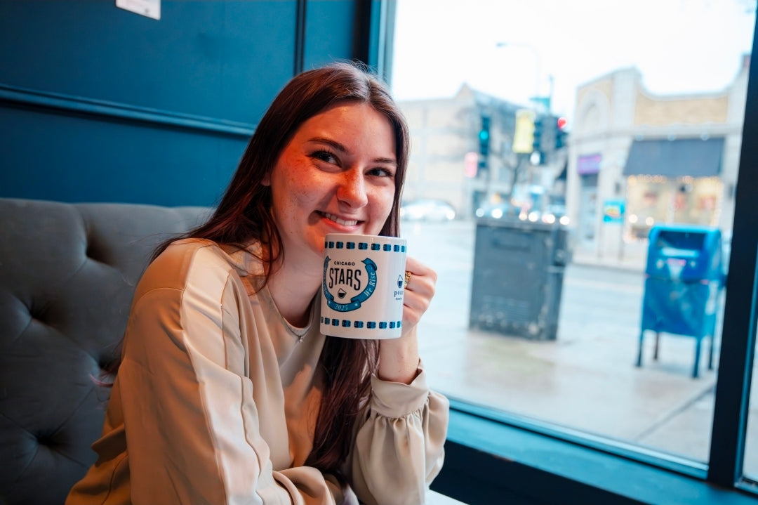 Chicago Stars X Evanston Pour Mug Novelty Chicago Stars Shop