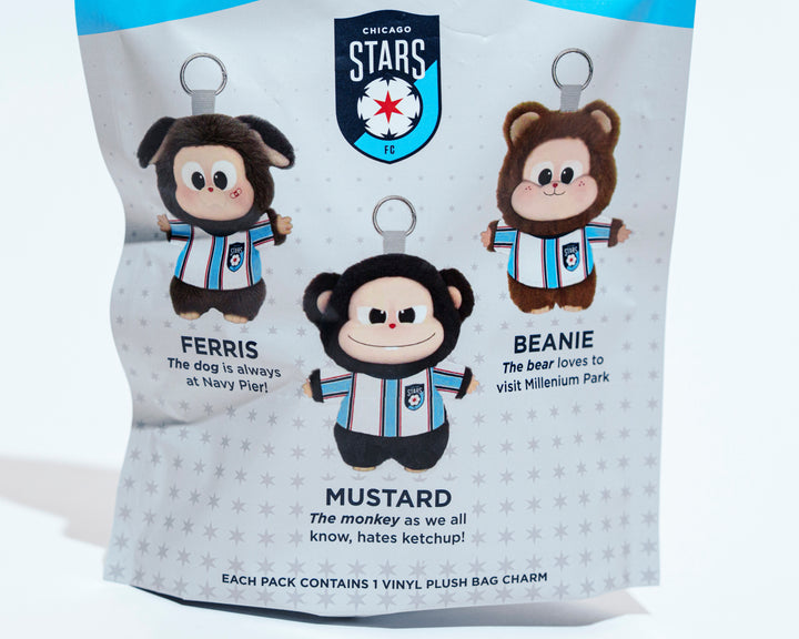 Chicago Stars FC Vinyl Plush Bag Charm Accessory MASCOT FACTORY