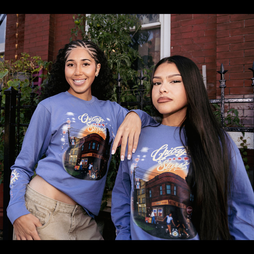 Chicago Stars FC Nuestra Cuidad LS Tee Shirts & Tops STADIUM ESSENTIALS