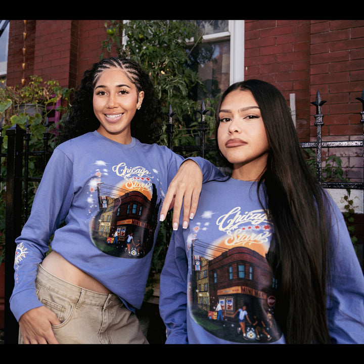 Chicago Stars FC Nuestra Cuidad LS Tee Shirts & Tops STADIUM ESSENTIALS