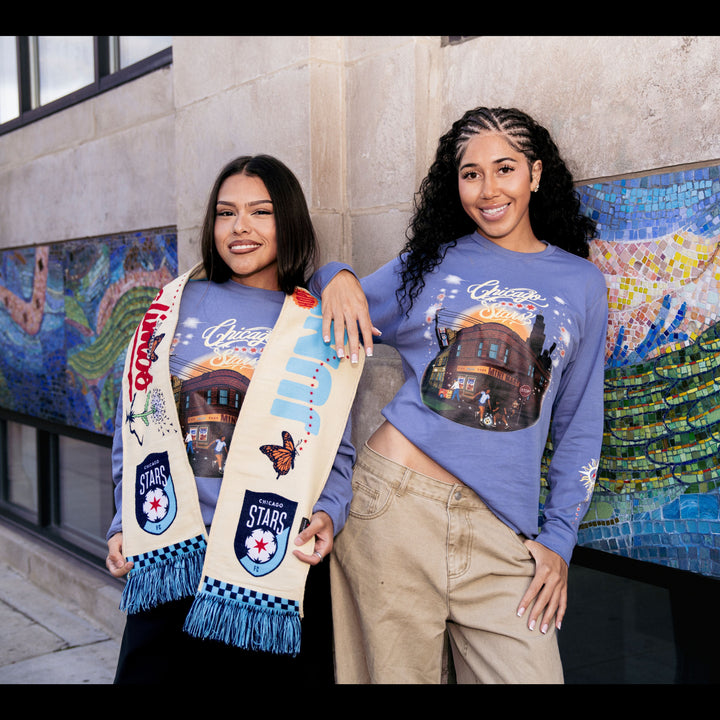 Chicago Stars FC Nuestra Cuidad Scarf Accessory RUFFNECK