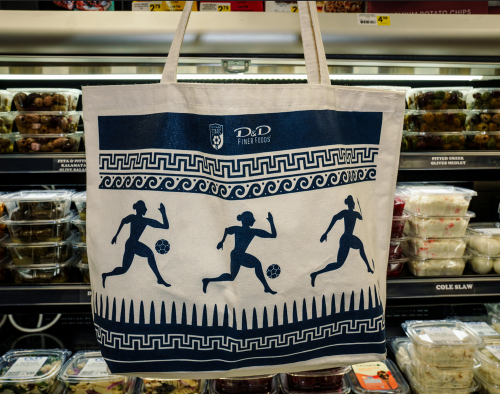 Chicago Stars X D & D Finer Foods Tote Bag Accessory Chicago Stars Shop