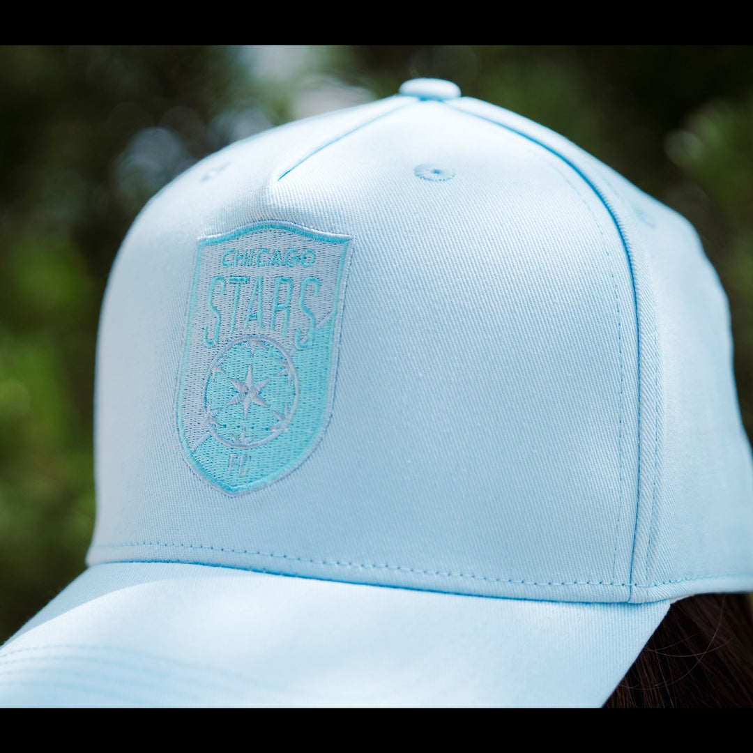 Chicago Stars FC Tonal Crest Snapback Hat Headwear SKY HIGH