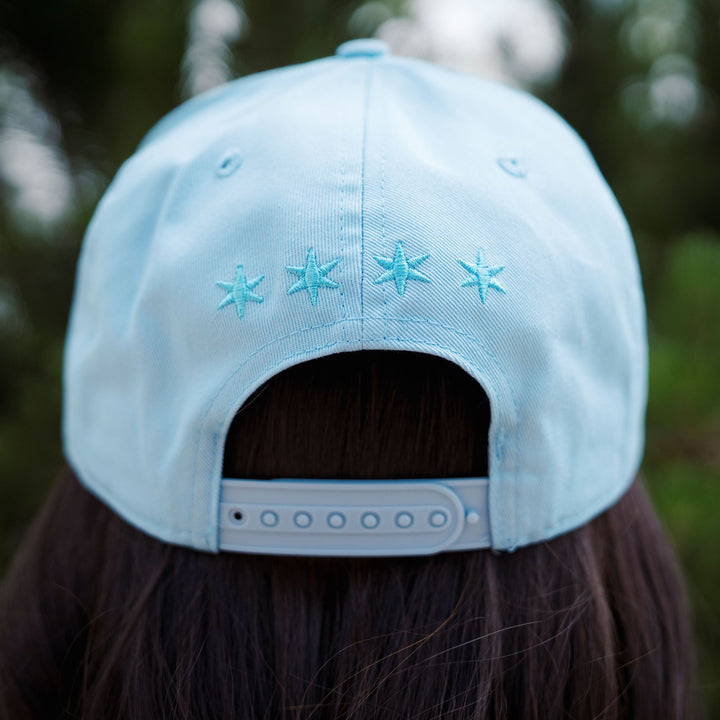 Chicago Stars FC Tonal Crest Snapback Hat Headwear SKY HIGH