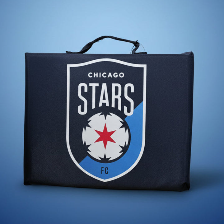 Chicago Stars FC Crest Logo Bleacher Cushion Accessory LOGO BRANDS