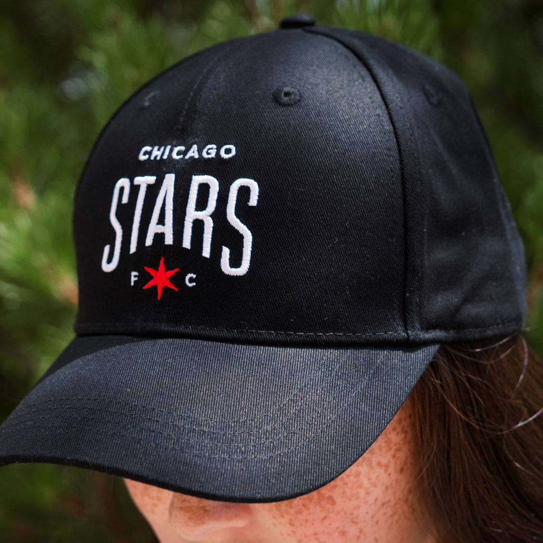 Chicago Stars FC Wordmark Dad Hat Headwear SKY HIGH