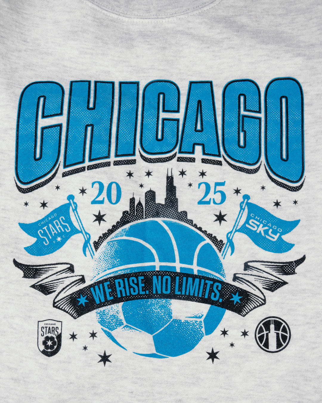 Chicago Stars FC x Chicago Sky Crew Crewneck Stadium Essentials