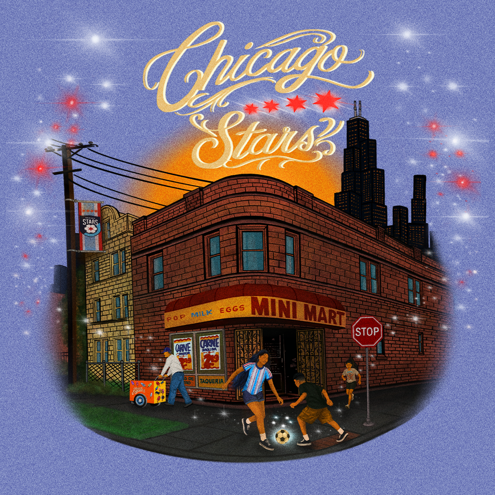 Chicago Stars FC Nuestra Cuidad LS Tee Shirts & Tops STADIUM ESSENTIALS