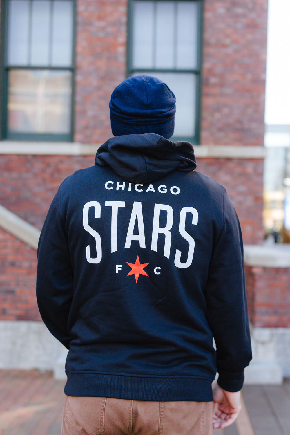 Chicago Stars FC Capsule Collection Navy Sweatshirt Sweatshirts & Hoodies New Era