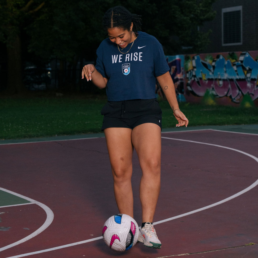 Chicago Stars FC Nike Crop Top Navy NIKE