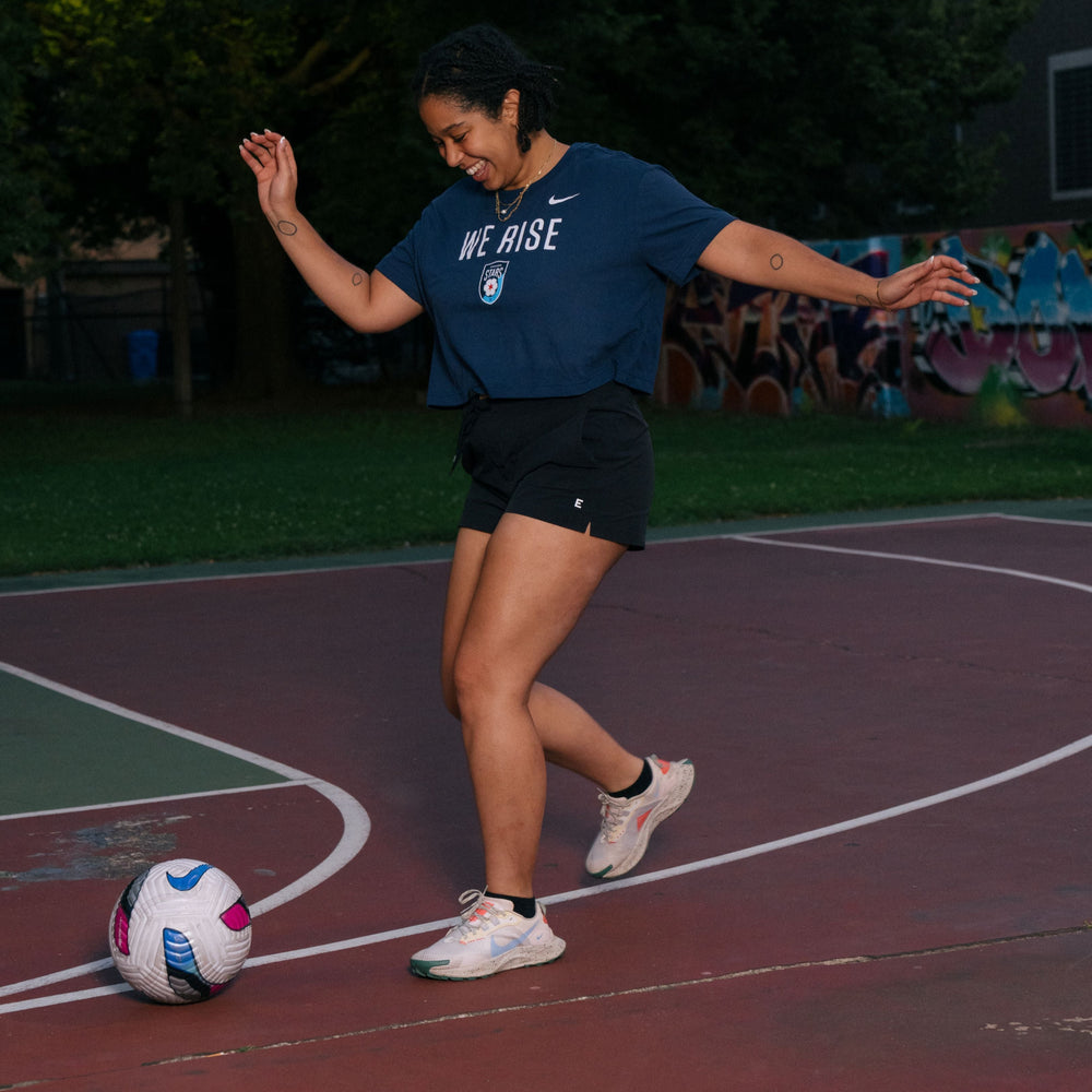 Chicago Stars FC Nike Crop Top Navy NIKE