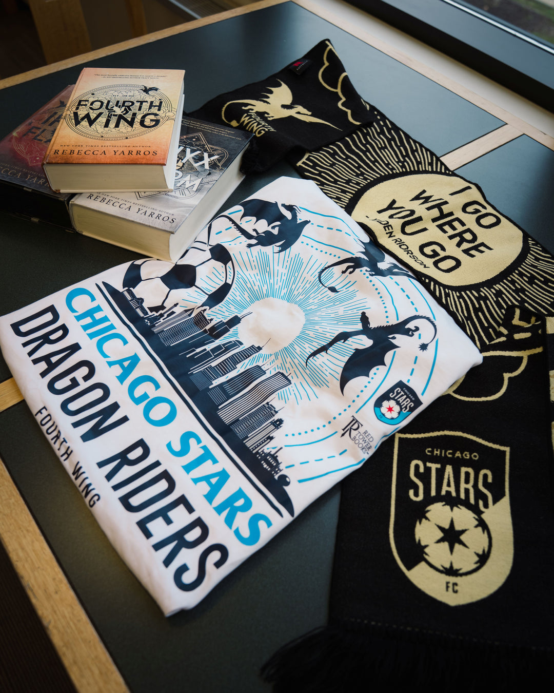 Chicago Stars FC x Fourth Wing Scarf