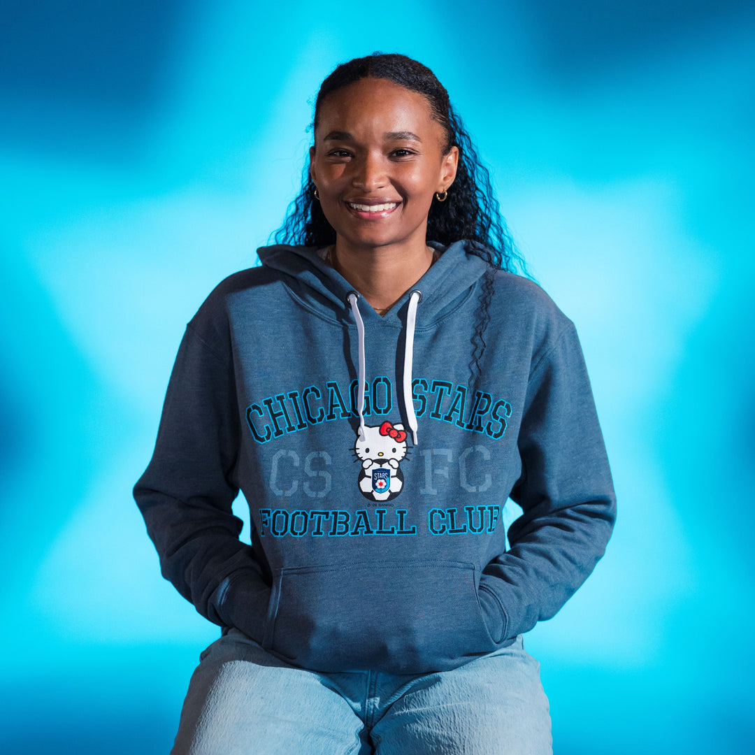 Chicago Stars FC Hello Kitty® Hoodie Sweatshirts & Hoodies BLUE84