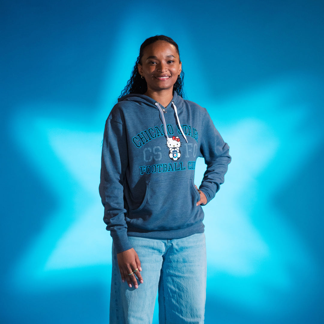 Chicago Stars FC Hello Kitty® Hoodie Sweatshirts & Hoodies BLUE84