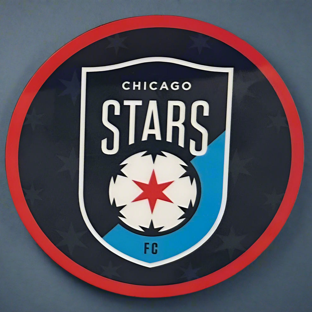 Chicago Stars FC Crest Magnet Novelty Rico Industries