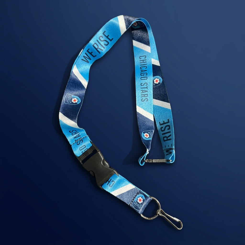 Chicago Stars FC We Rise Lanyard Accessory RICO INDUSTRIES