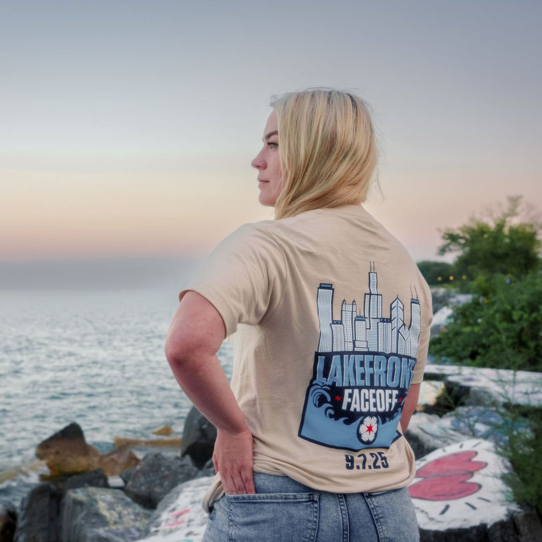 Chicago Stars FC Lakefront Faceoff T-Shirt Stadium Essentials
