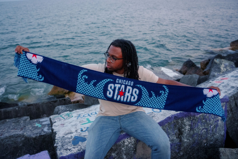Chicago Stars FC Lakefront Faceoff Scarf Ruffneck