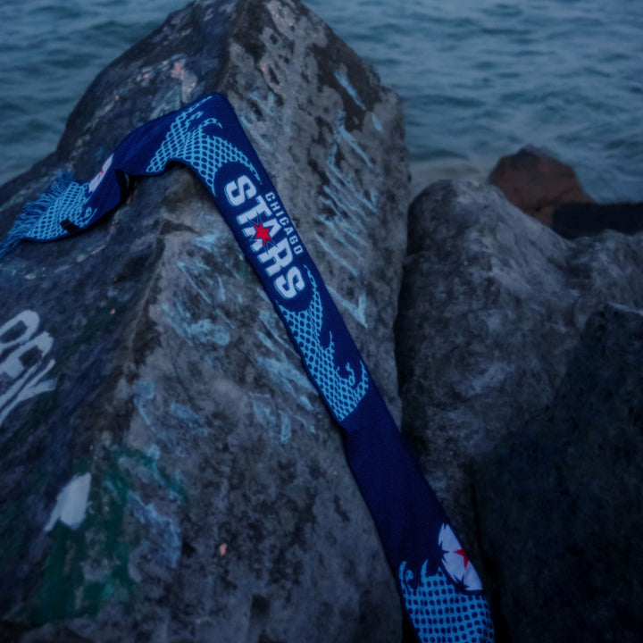 Chicago Stars FC Lakefront Faceoff Scarf Ruffneck