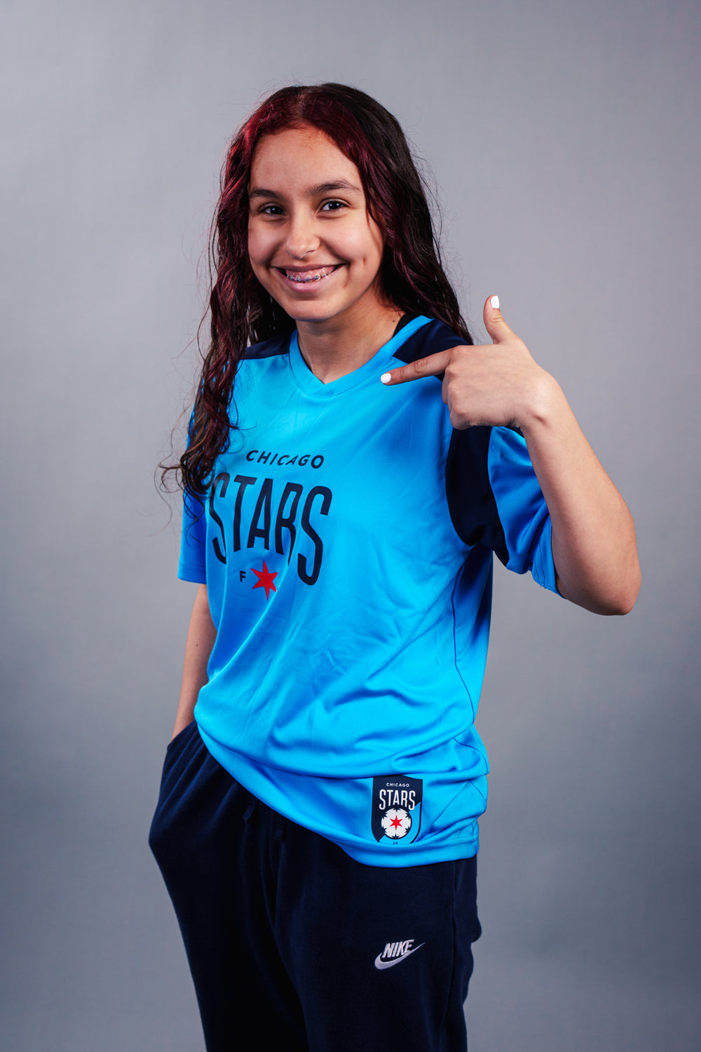 Chicago Stars FC Youth Dri Fit Tee Shirts & Tops OUTERSTUFF