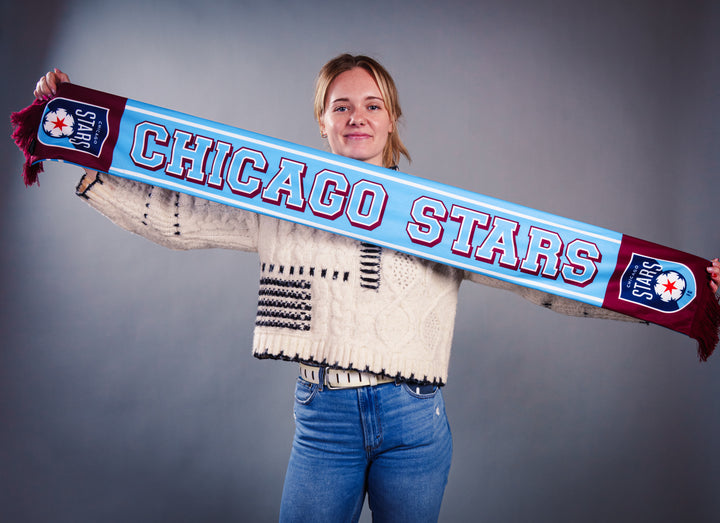Chicago Stars FC Chicago Icons Scarf Novelty RUFFNECK