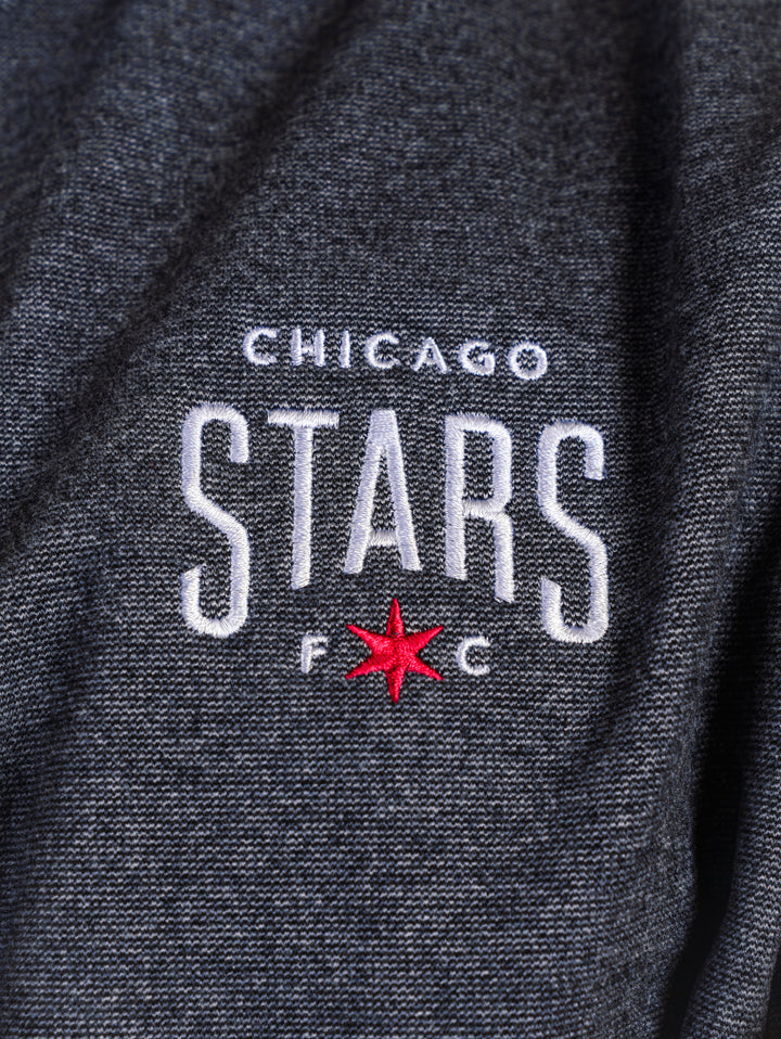 Chicago Stars FC Fleece Quarter Zip in Dark Grey Coats & Jackets THE ANTIGUA GROUP