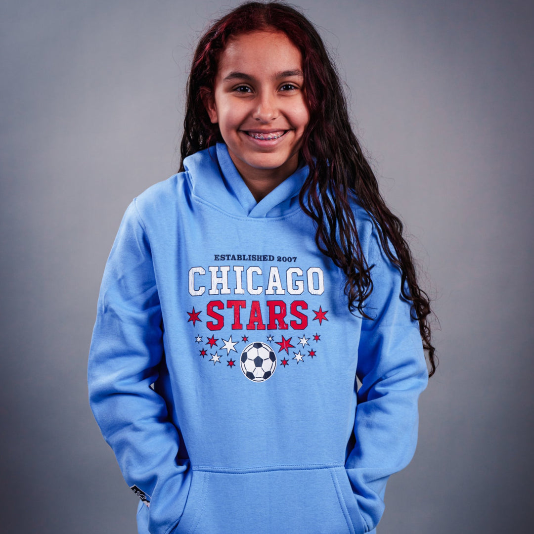 Chicago Stars FC Est 2007 Youth Hoodie Youth SPORTS DESIGN SWEDEN