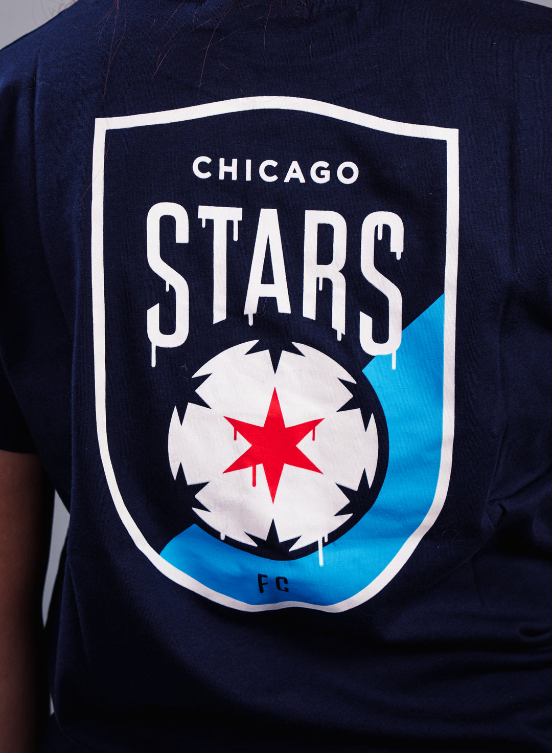 Chicago Stars FC Youth Drip Wordmark Tee Shirts & Tops Sports Design Sweden