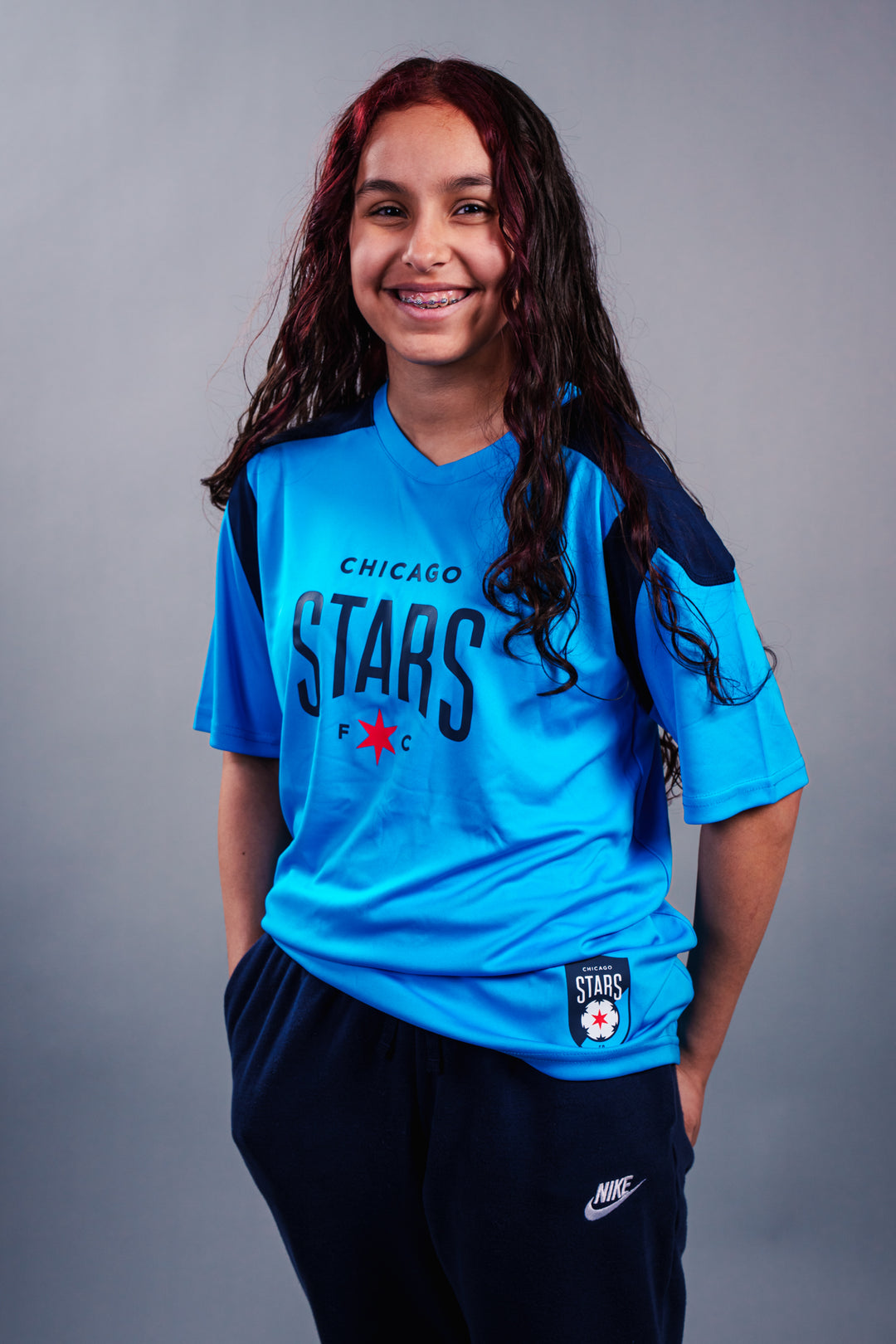 Chicago Stars FC Youth Dri Fit Tee Shirts & Tops OUTERSTUFF