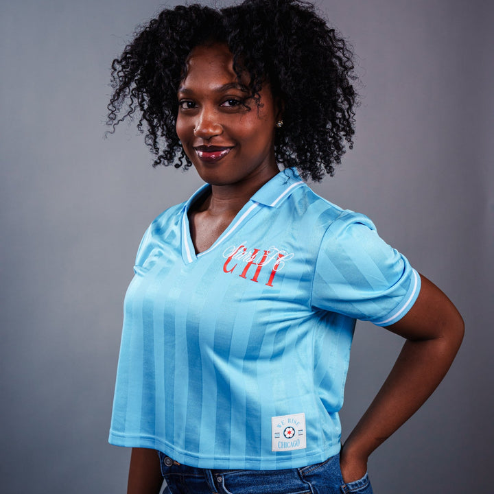 Chicago Stars FC Signature Women's Polo Shirts & Tops WEAR by ERIN ANDREWS