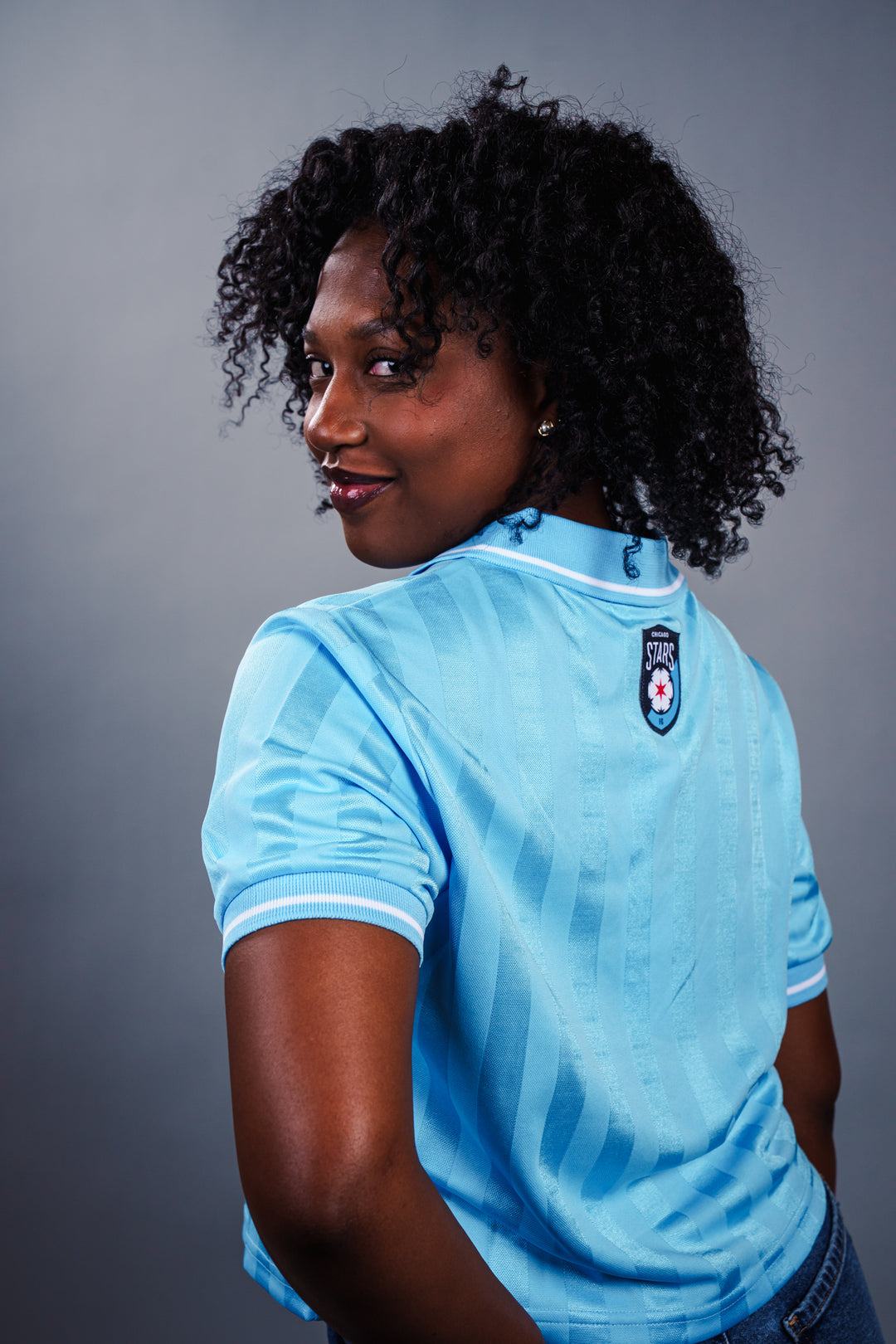 Chicago Stars FC Signature Women's Polo Shirts & Tops WEAR by ERIN ANDREWS