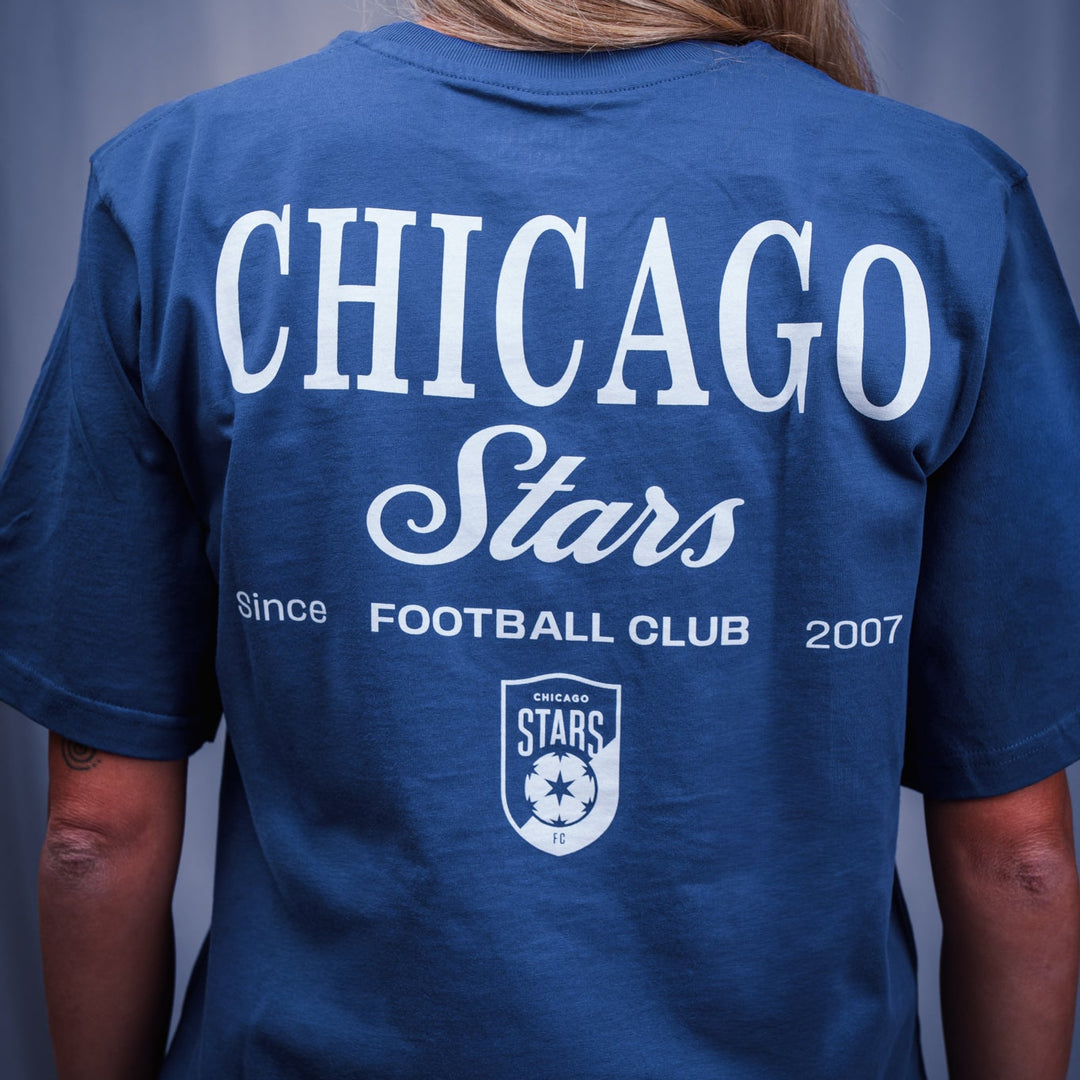 Chicago Stars FC Velvet Crest Tee Shirts & Tops SPORTIQE