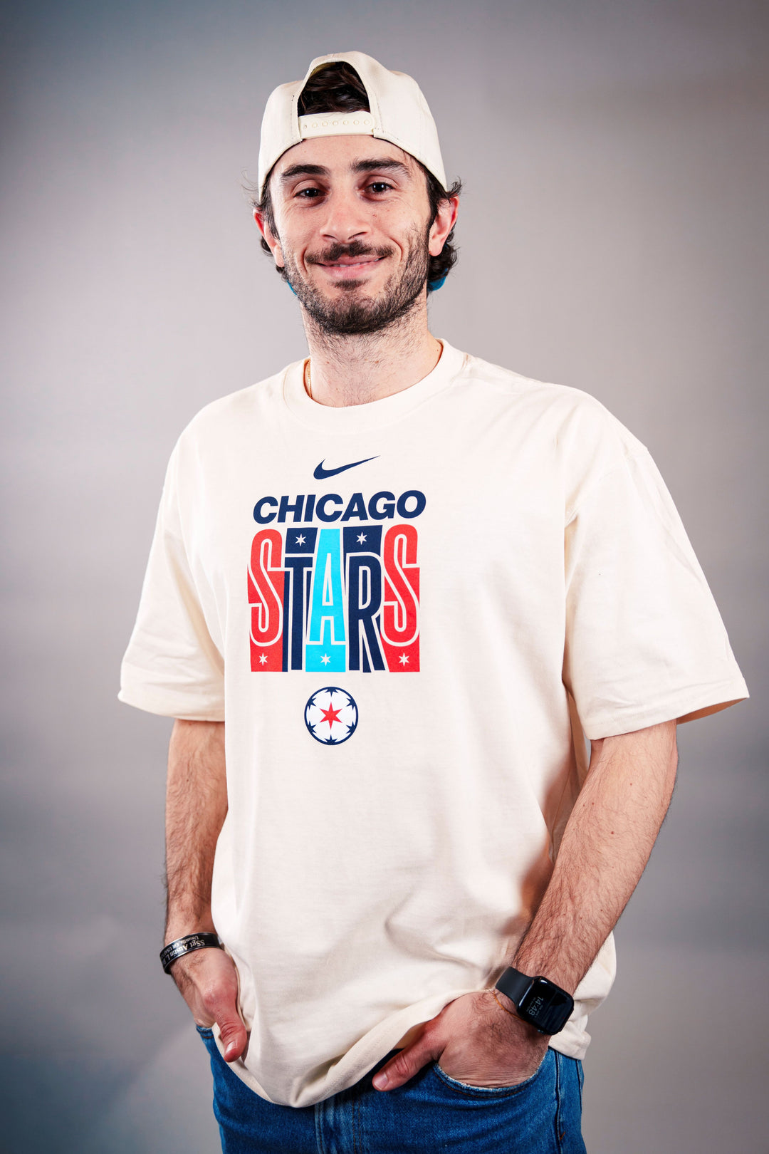 Chicago Stars FC Max 90 Heavy Weight Tee T-SHIRT BRANDED CUSTOM SPORTSWEAR