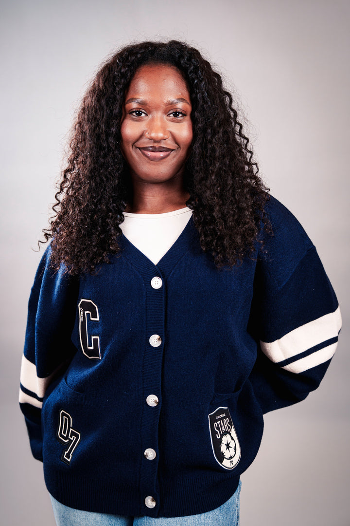 Chicago Stars FC Patchwork Cardigan Coats & Jackets PEACE COLLECTIVE