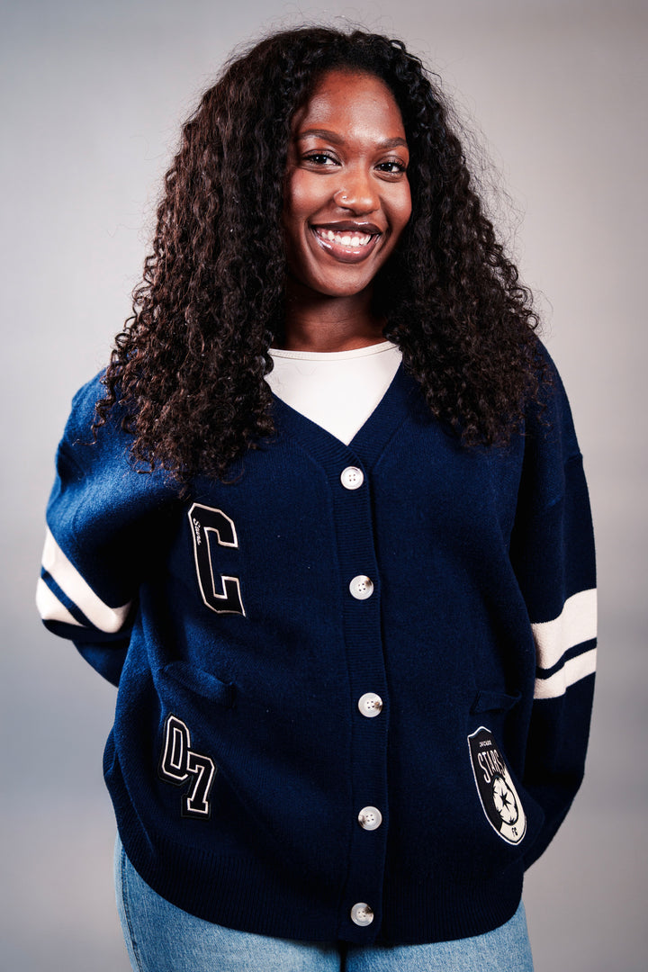 Chicago Stars FC Patchwork Cardigan Coats & Jackets PEACE COLLECTIVE