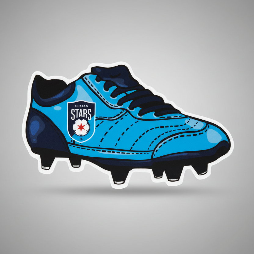 DECAL STARS CLEAT STICKER Novelty WINCRAFT