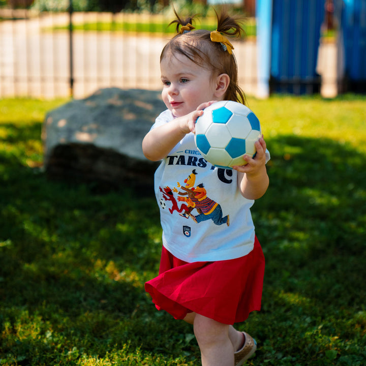 Chicago Stars FC X Sesame Street White Tee Peace Collective