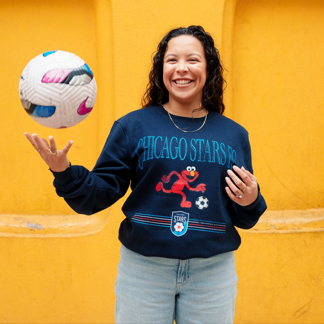 Chicago Stars FC X Sesame Street Crewneck Adult Peace Collective