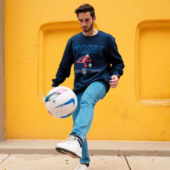 Chicago Stars FC X Sesame Street Crewneck Adult Peace Collective