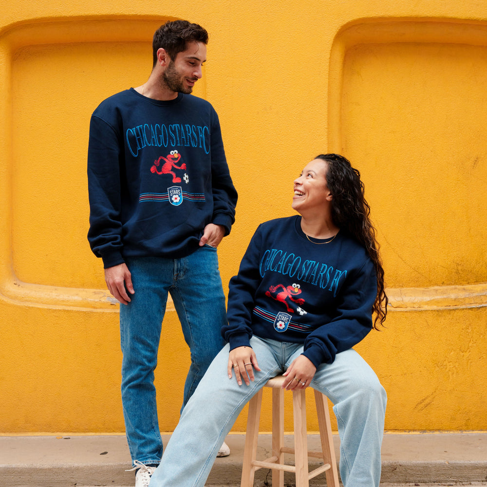 Chicago Stars FC X Sesame Street Crewneck Adult Peace Collective