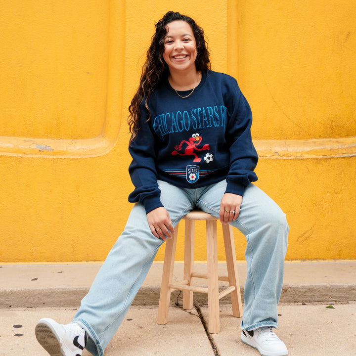 Chicago Stars FC X Sesame Street Crewneck Adult Peace Collective