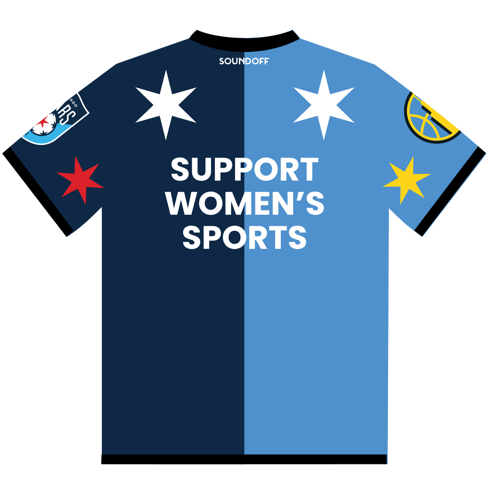 Chicago Stars FC x Chicago Sky Tee Collab PRESALE Shirts & Tops SOUND OFF
