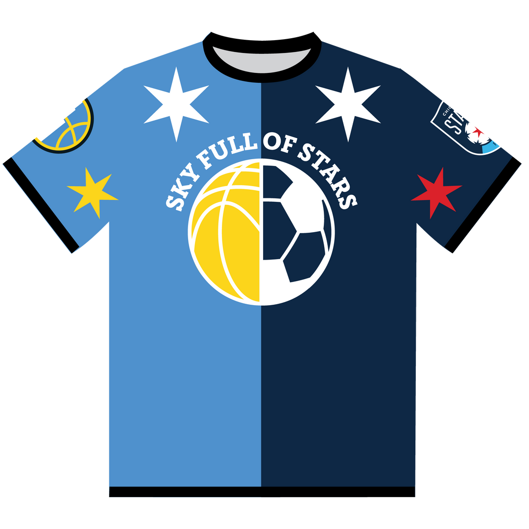 Chicago Stars FC x Chicago Sky Tee Collab PRESALE Shirts & Tops SOUND OFF
