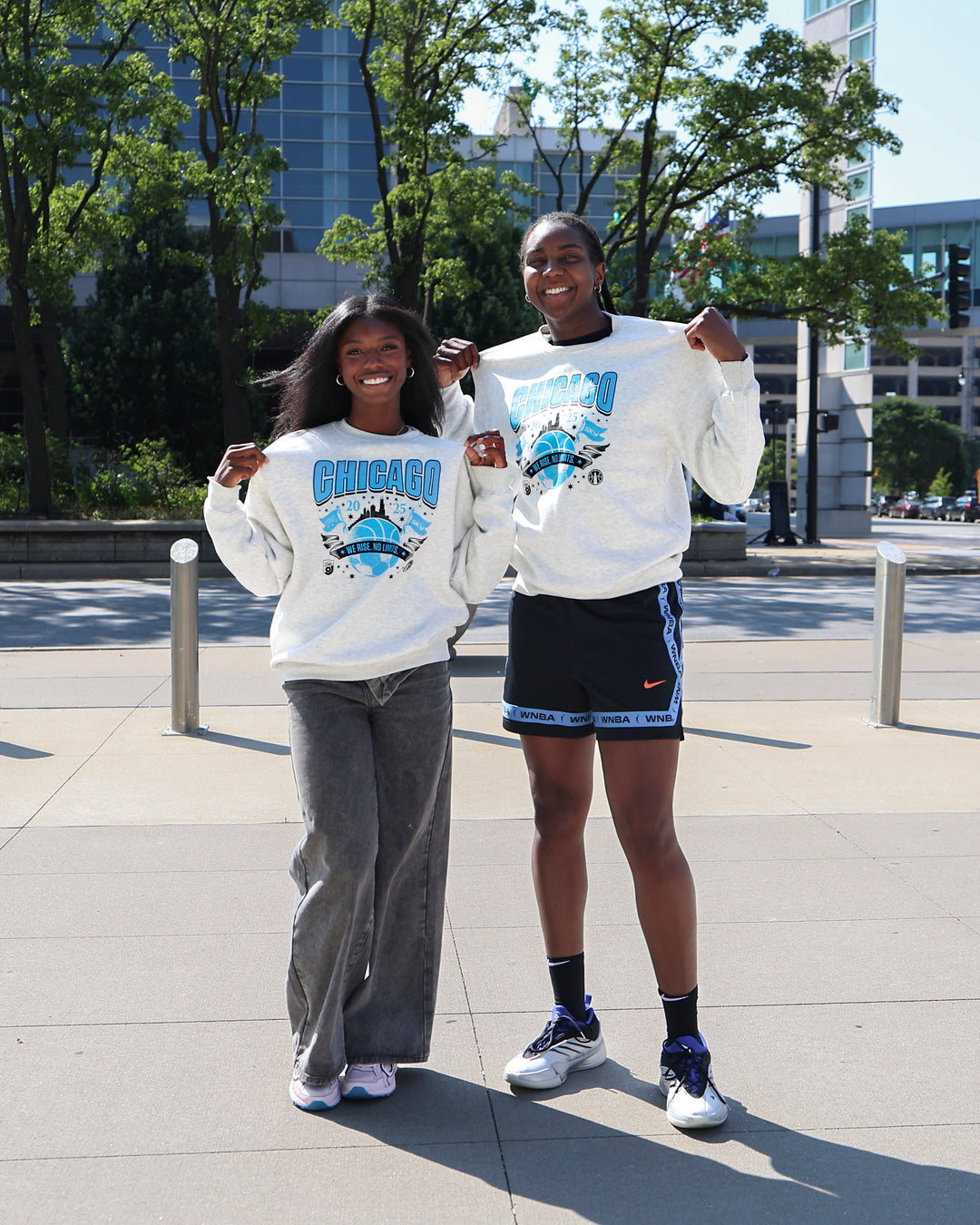 Chicago Stars FC x Chicago Sky Crew Crewneck Stadium Essentials