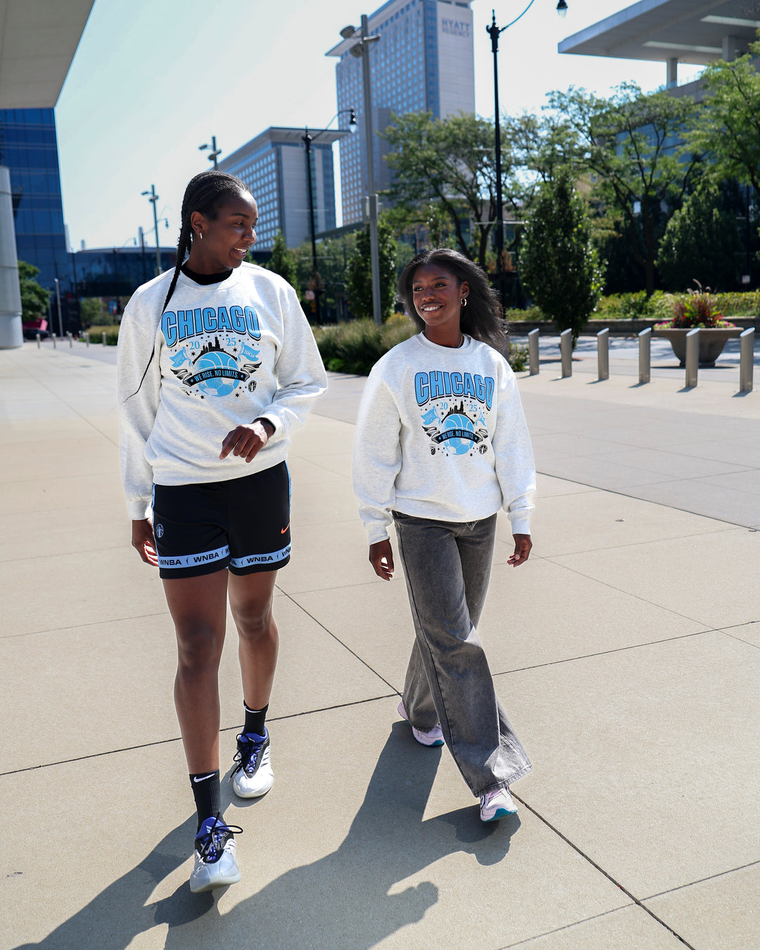 Chicago Stars FC x Chicago Sky Crew Crewneck Stadium Essentials