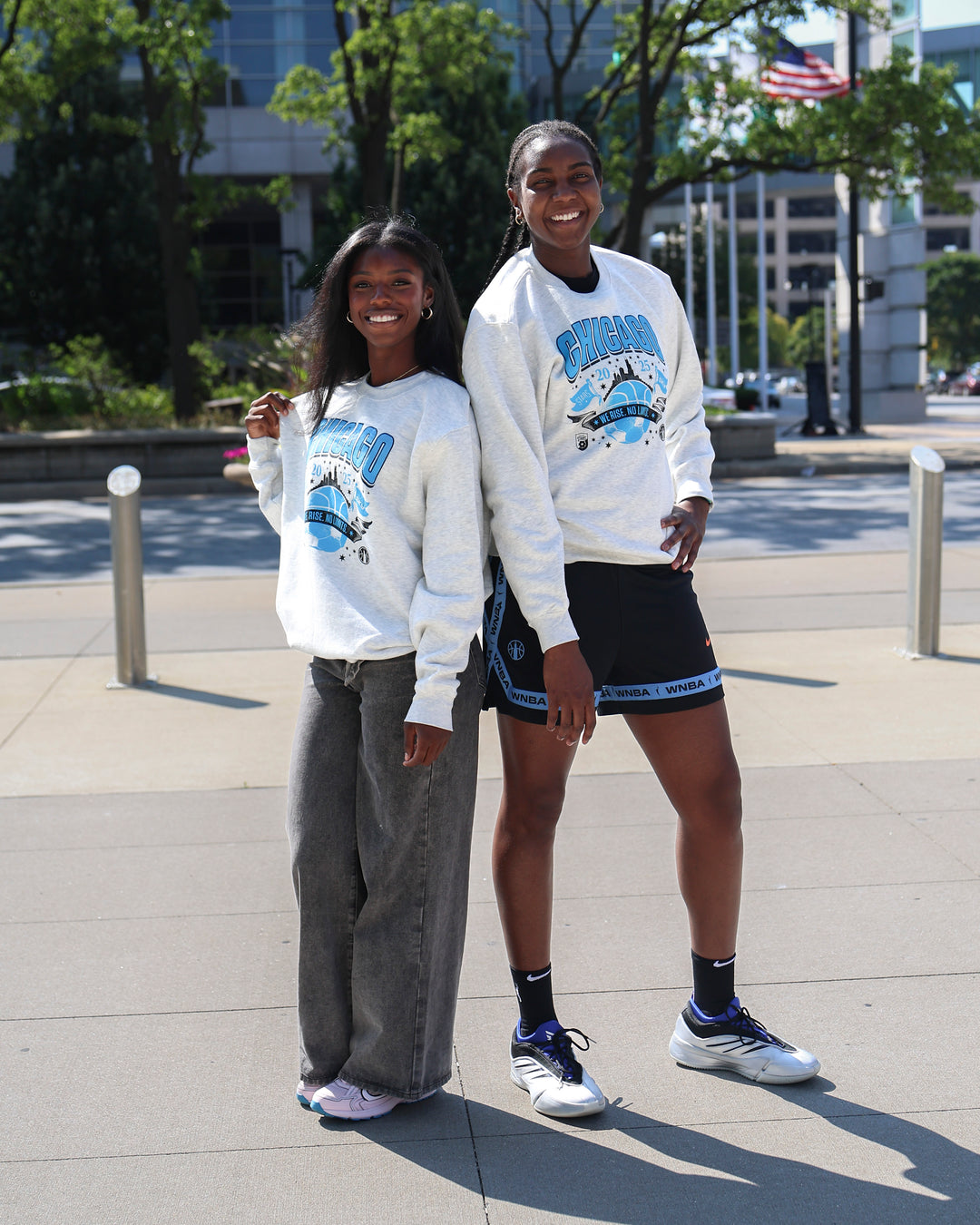 Chicago Stars FC x Chicago Sky Crew Crewneck Stadium Essentials